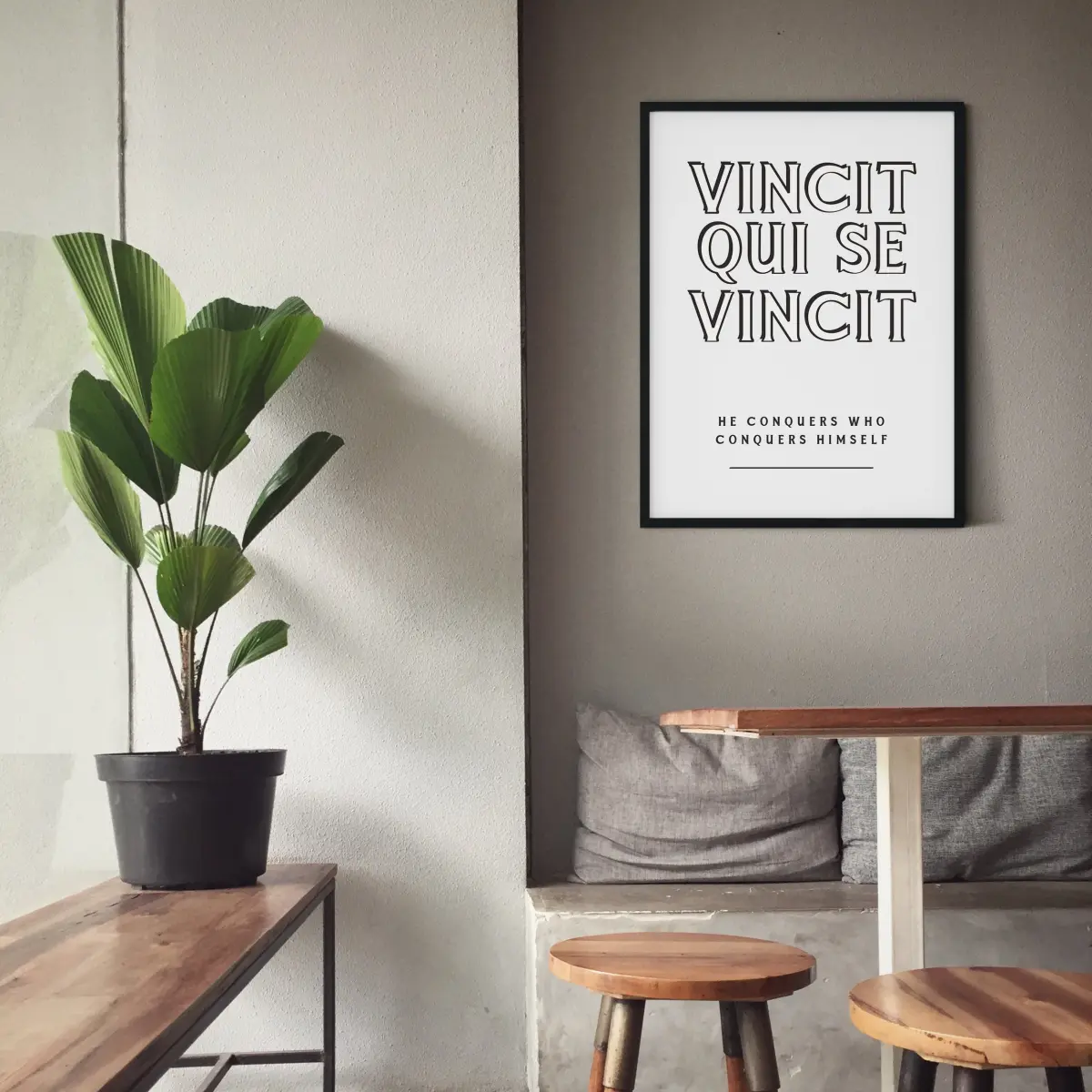 Vincit Qui se Vincit, view 3 of 3
